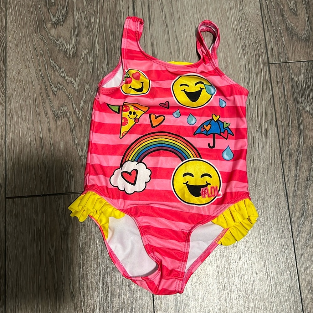 NWOT emojination 2T swimsuit